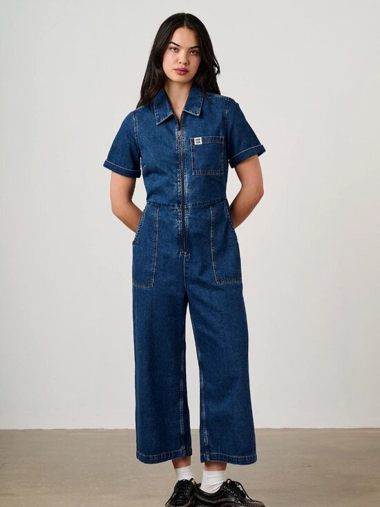 Lucy & Yak Pants - Lucy & Yak Ragan Denim Jumpsuit